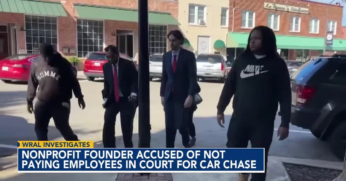 Nonprofit leader declines to answer questions ahead of hearing on car chase charges