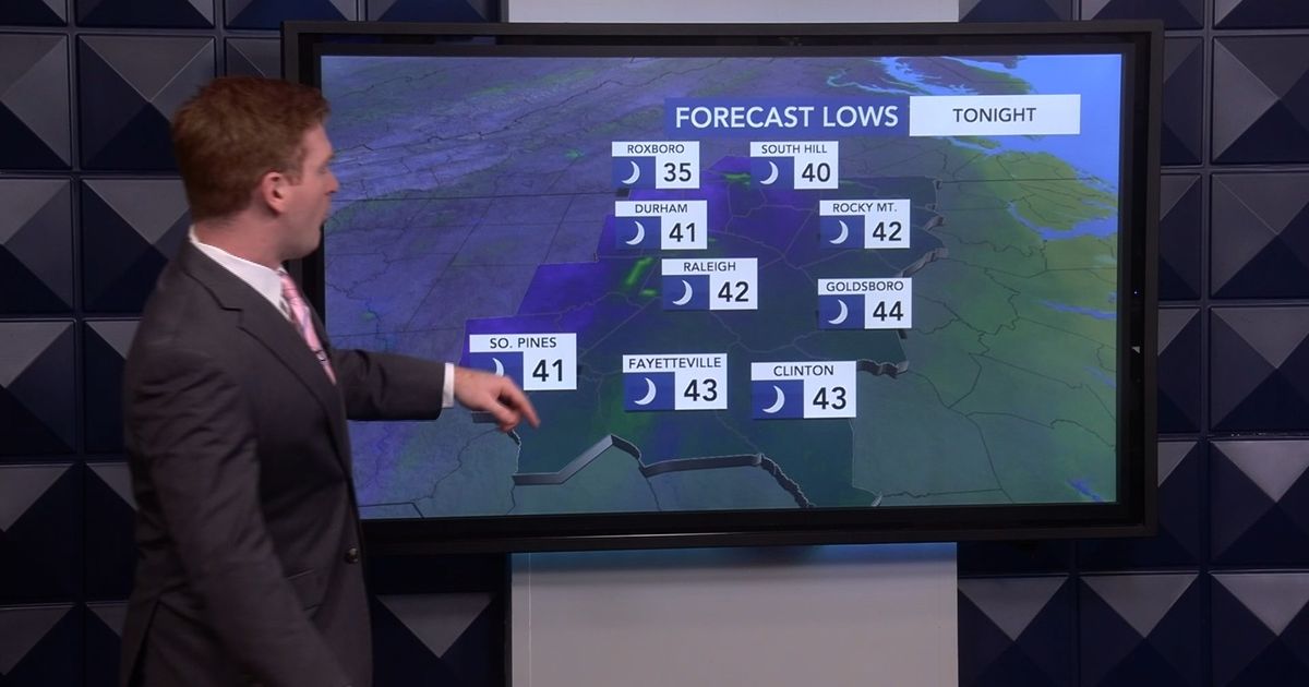 Getting chilly again tonight, beautiful fall week ahead