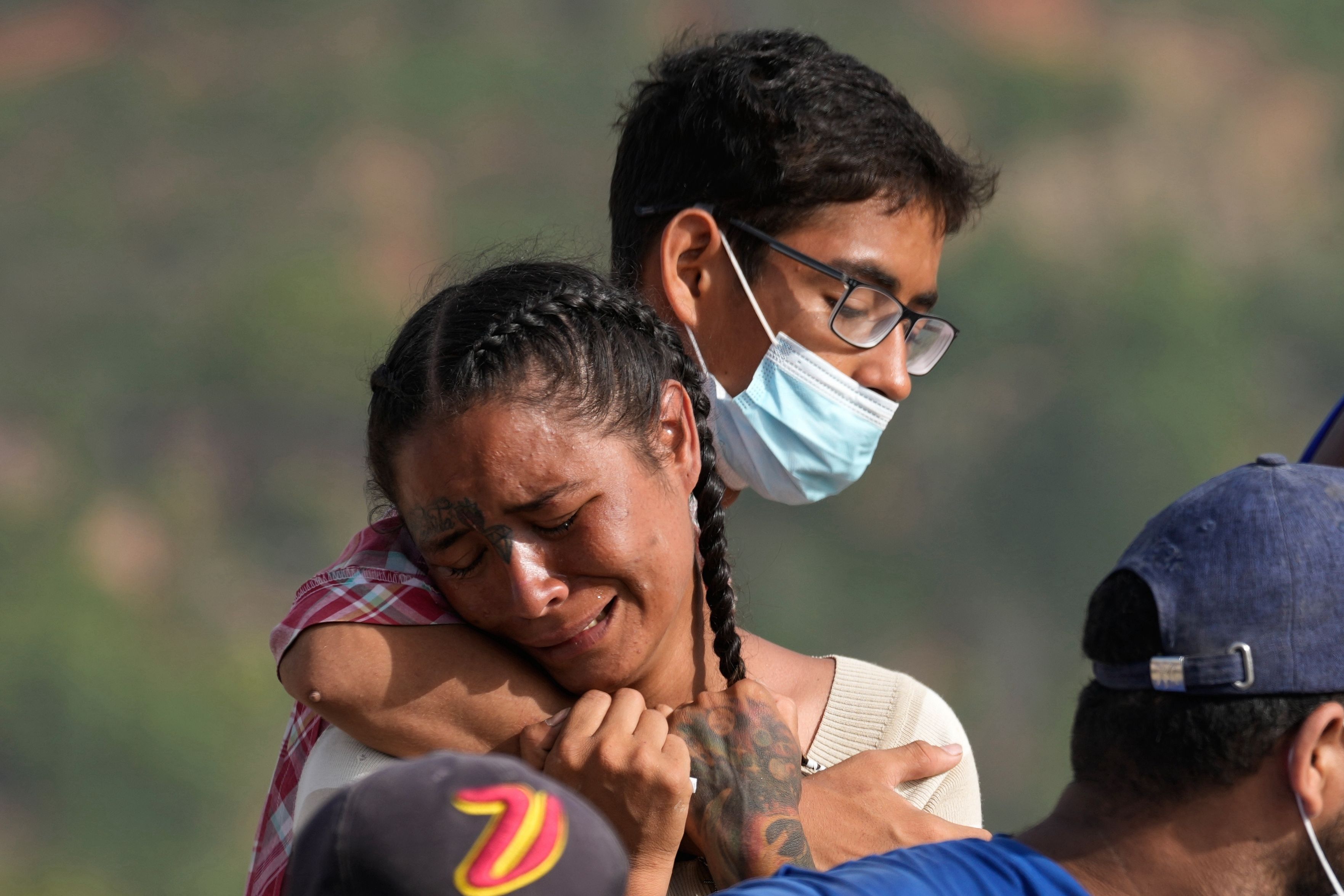 Latin America in photos : Earthquake recovery , blackout , World Cup joy