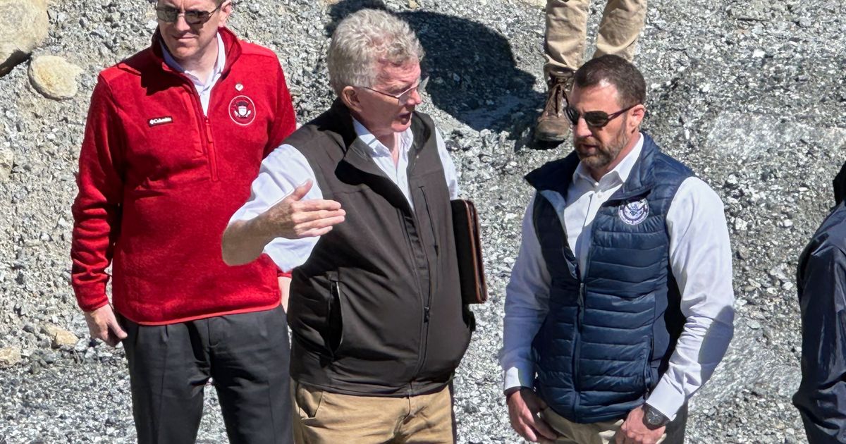 Mullin pledges progress on disaster relief during his first official trip as DHS secretary