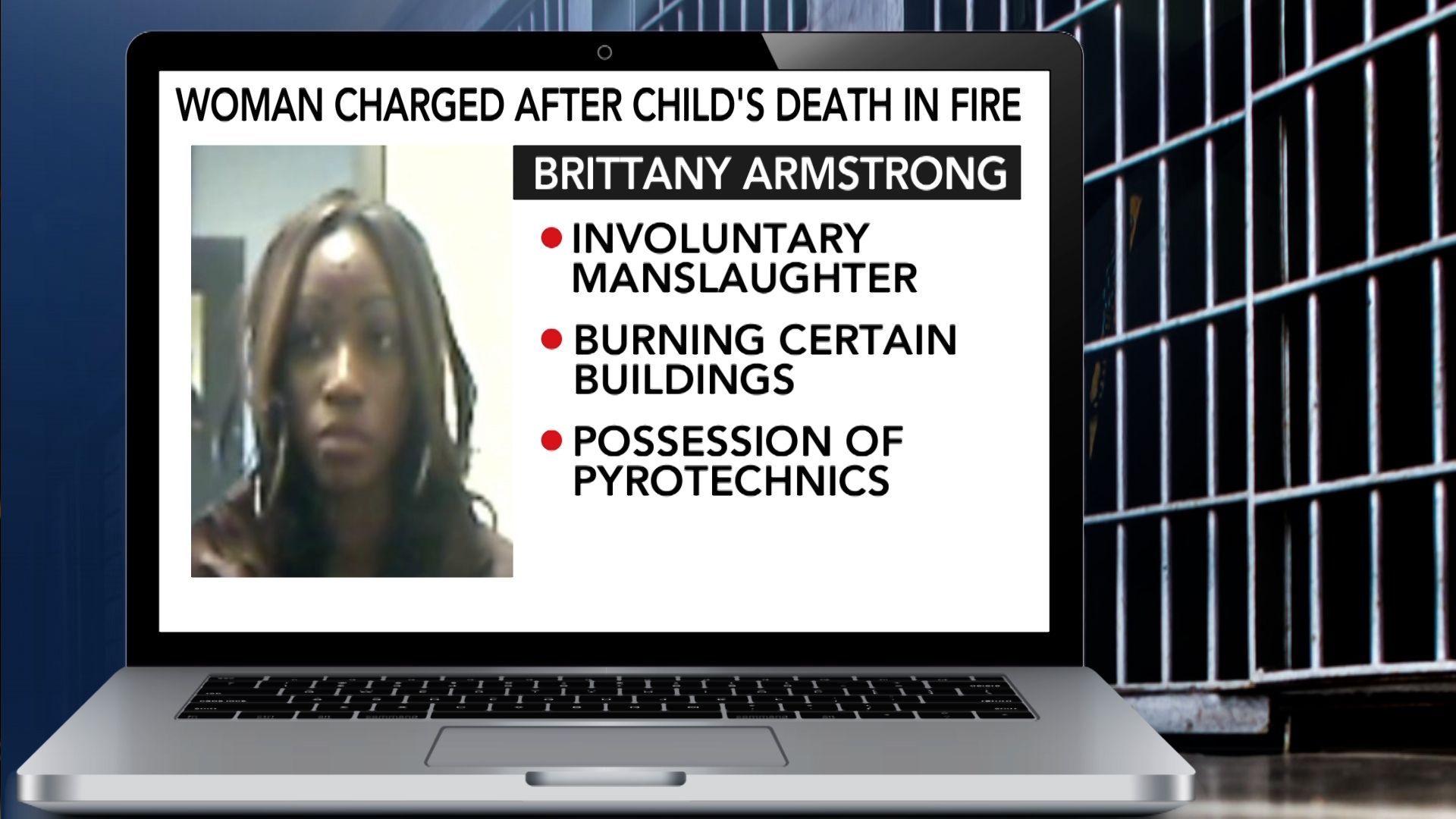 Suspect in July 4th fire that killed a 7 - year - old given $75 , 000 bond